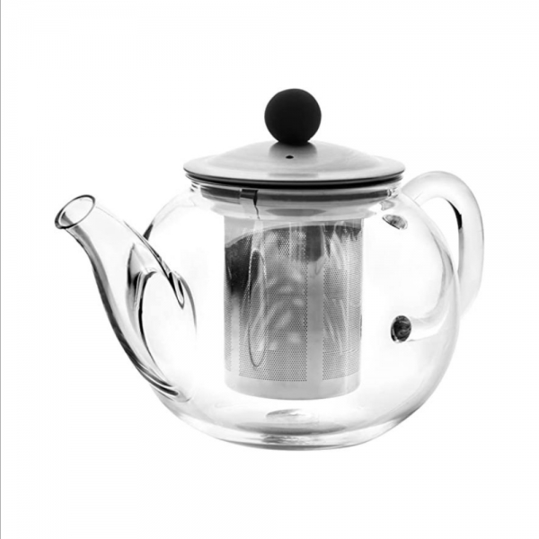 marque generique - Pot à thé en verre avec infuseur amovible, 260/450 /  650ml pour thé en vrac 650ml - Théière électrique - Rue du Commerce
