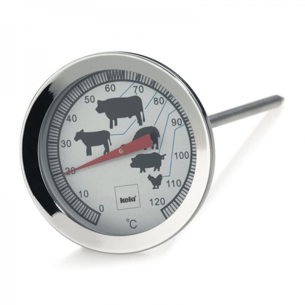 Thermomètre à viande en inox Patisse