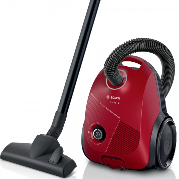 Aspirateur avec sac fabriqu en Allemagne Eco responsable Rouge